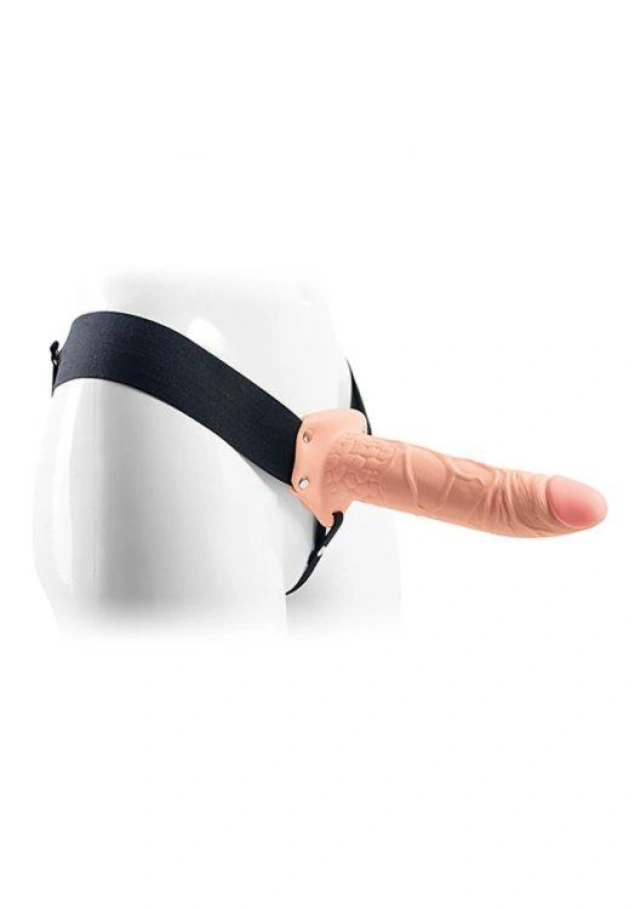 Real Rapture Strap On Pusty Wibracje 20,5cm Cielisty 