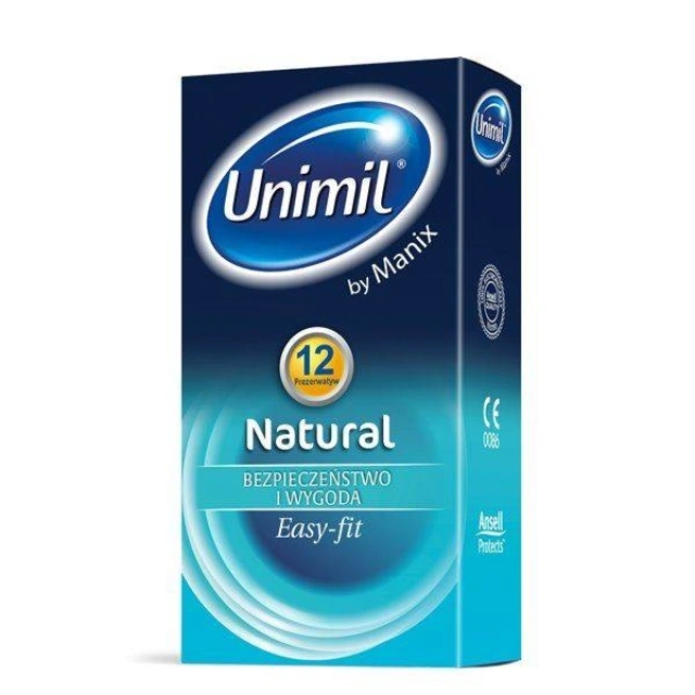 Prezerwatywy Unimil Natural (1op./12szt.) | 100% ORYGINAŁ| DYSKRETNA PRZESYŁKA