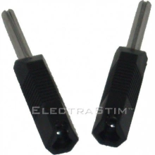 Przejściówka 2Mm Na 4Mm Adapter Kit - 2Mm Pin To 4Mm Banana Plug Converter Kit ElectraStim 