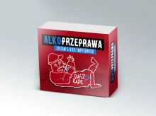 Zestaw 5 Gier Imprezowych Alkoholowych - Alkoprzeprawa 5w1