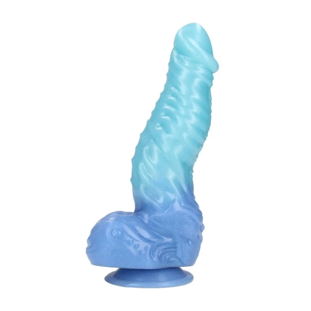 Deep Sea Hydra - Silicone Dildo - Blue