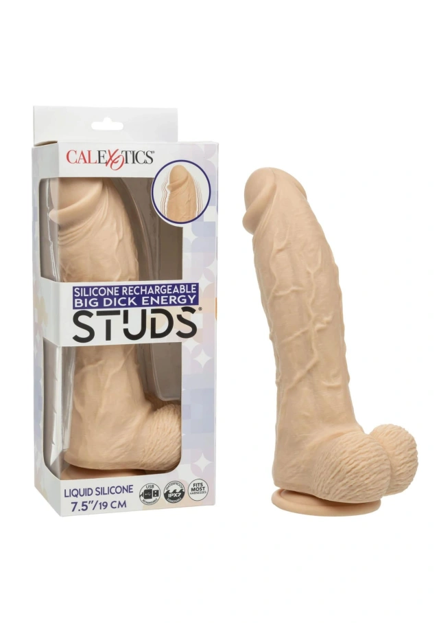 Big Dick Vibrating Energy Studs - Skin