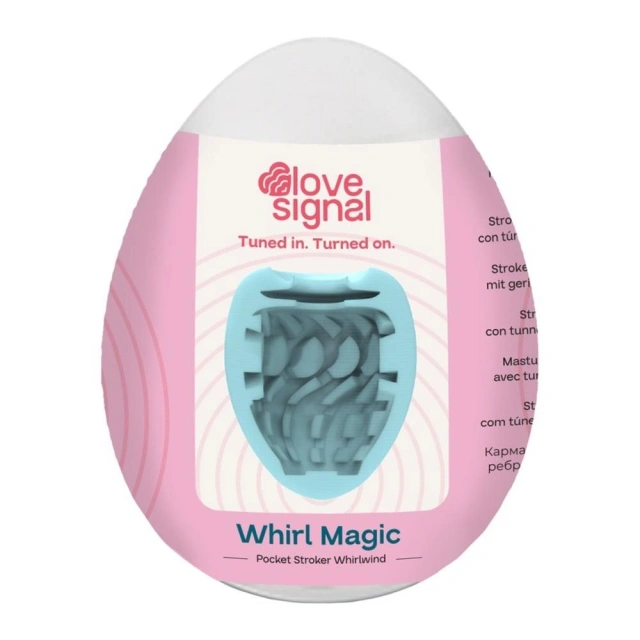 LOVE SIGNAL WHIRL MAGIC POCKET STROKER