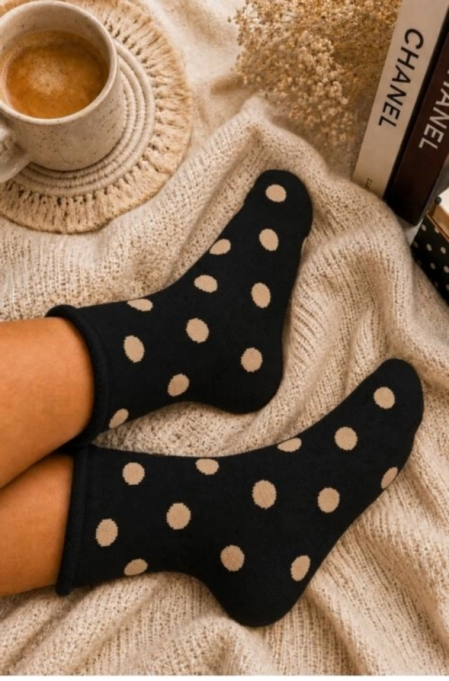 Skarpety 0118 Frotte/017 Czarne