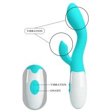 Wibrator króliczek 30 trybów wibracji – Pretty Love Brighty Light Blue