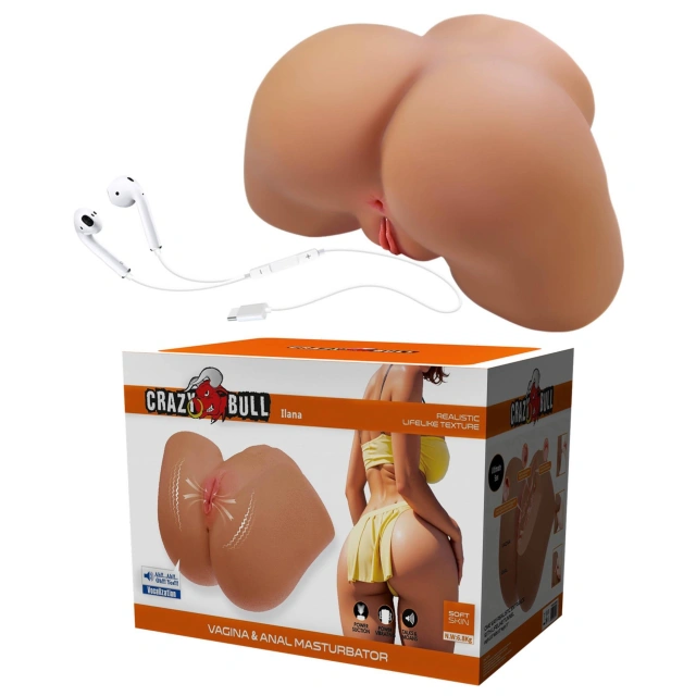 Realistyczny masturbator 3D - pełnowymiarowy tyłeczek 