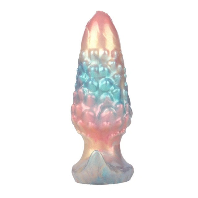 Power Monsters Ebon Leviathan – 18 cm Rippled Monster Silicone Dildo