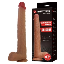 Pretty Love Torin-PLUS – Realistic Silicone Dildo 14.8"