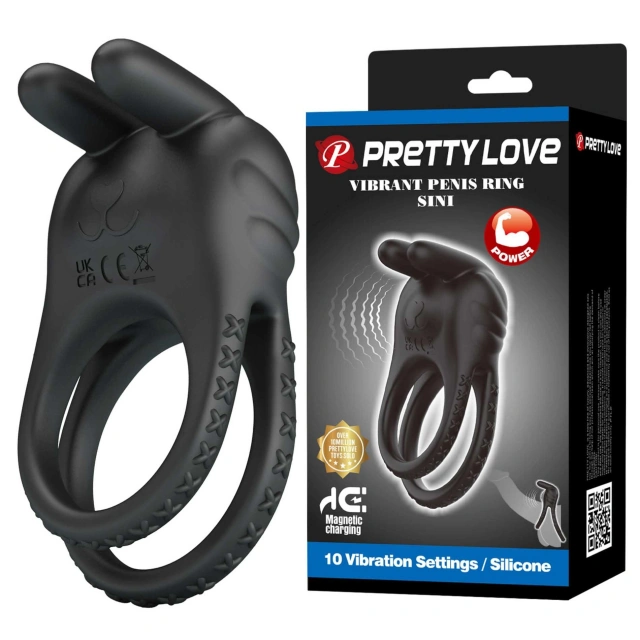 Pretty Love Sini Vibrating Rabbit Penis Ring