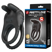 Pretty Love Sini Vibrating Rabbit Penis Ring