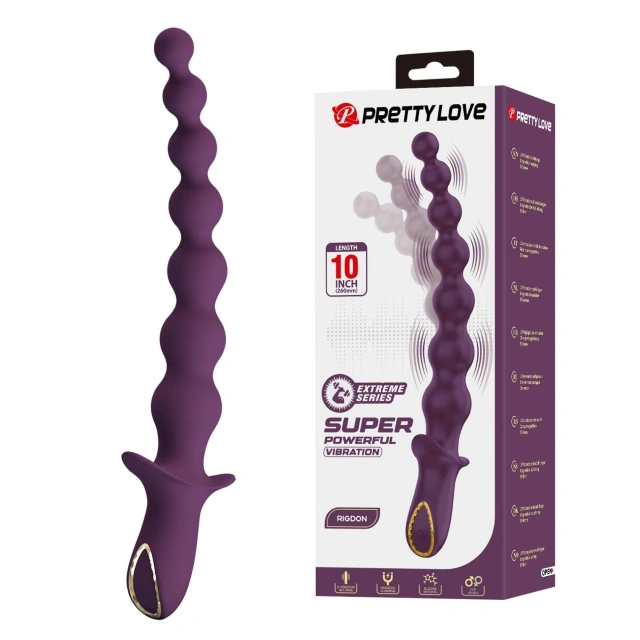 Pretty Love Rigdon Vibrating Anal Beads