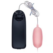 Jajko wibrujące miękkie cyberskóra z pilotem ciche – Baile Eleanora Vibrating Egg