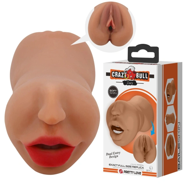 ZOEY, Premium Dual-Channel Male masturbator