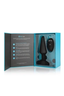 Korek Analny Symulator Rimmingu B-Vibe Rimming Plug Xl Black b-Vibe