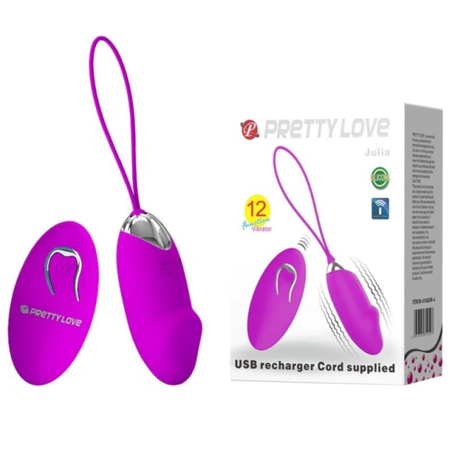 Stymulator Łechtaczki JULIA Pretty Love Sterowany Zdalnie 