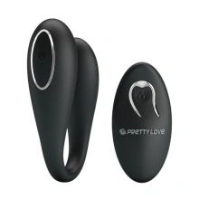 Stymulator Łechtaczki Algernon USB Black 12 Function Pretty Love Ładowany USB Czarny 