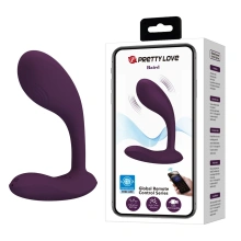 Stymulator Łechtaczki Baird Purple Pretty Love Sterowany Zdalnie Fioletowy 