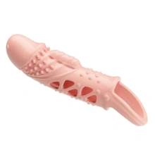 Nakładka na Penisa Cecelia Penis Sleeve Pretty Love Wibrujący 