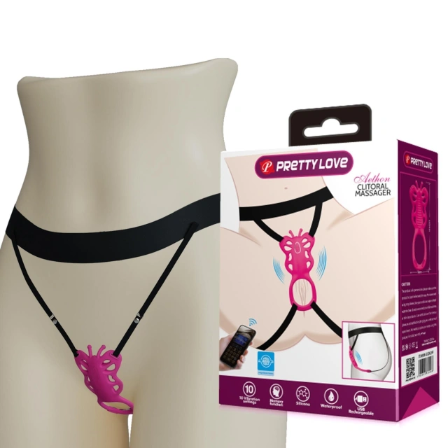 Stymulator Łechtaczki Aethon Clitoral Massager Pretty Love do Łechtaczki 