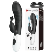 Wibrator Króliczek Rasmussen Dual Vibrator (black Edition) Pretty Love Czarny 
