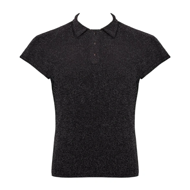 Koszulka Polo H082 Onyx Veil Polo L Noir Handmade 