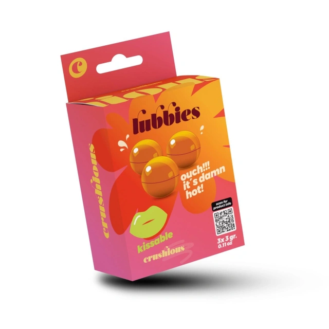 Kulki do masażu rozgrzewające Lubbies Hot Oil Ball Crushious | 100% ORYGINAŁ| DYSKRETNA PRZESYŁKA