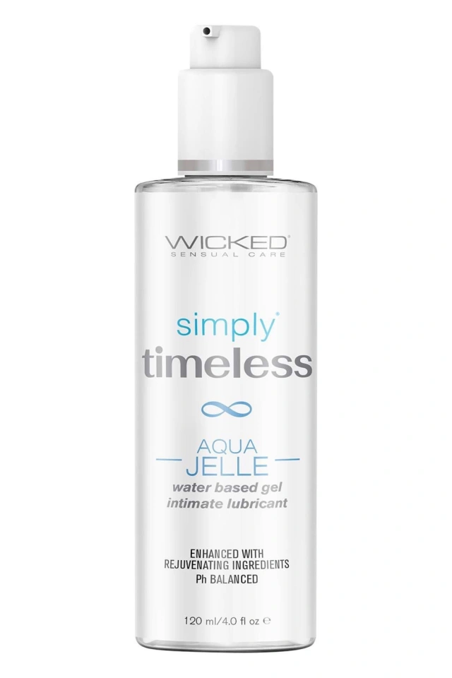 Wodny Lubrykant Gęsty Żel Wicked Simply Timeless z Aloesem i Kwasem Hialuronowym120ml | 100% ORYGINAŁ| DYSKRETNA PRZESYŁKA