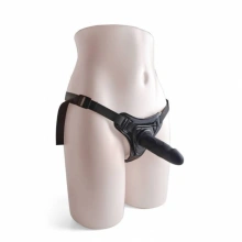 Strap On Real Safe Silikon 10cm Czarny 