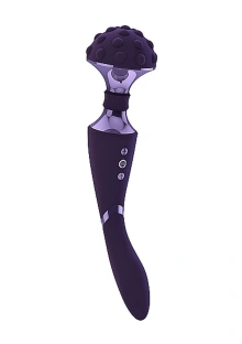 Wibrator - Shiatsu Bendable Massager Wand Vive Fioletowy 
