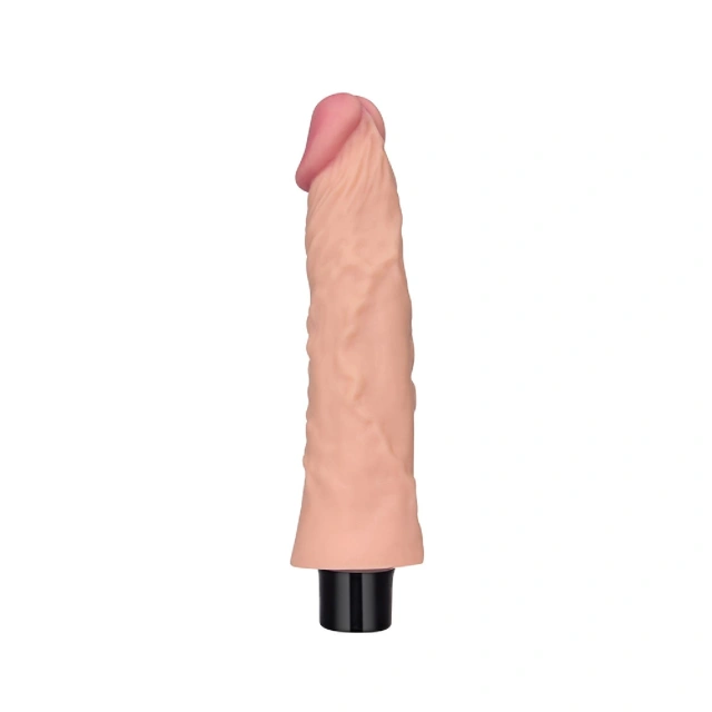 Wibrator Cybersókra REAL SOFTEE Vibrating Dildo 22cm Cielisty | 100% ORYGINAŁ| DYSKRETNA PRZESYŁKA