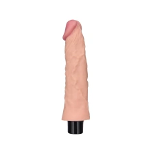 Wibrator Cybersókra REAL SOFTEE Vibrating Dildo 22cm Cielisty 