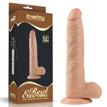 Dildo z Przyssawką Real Extreme Lovetoy 24,1 Cm Cielisty 