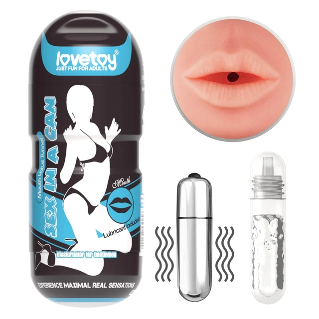 Wibrator Sex In A Can Mouth Stamina Tunnel Lovetoy Wibrujący