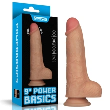Realistyczny Wibrator Power Basics Cock Lovetoy Wibrujący 22,9 Cm