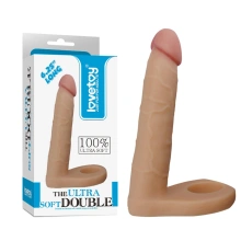 Korek Analny The Ultra Soft Double Lovetoy 15,9 Cm 