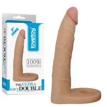 Korek Analny The Ultra Soft Double Lovetoy 17,8 Cm 