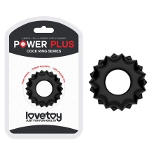 Pierścień Erekcyjny POWER PLUS Cockring Lovetoy Czarny 