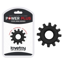 Pierścień Erekcyjny POWER PLUS Cockring Lovetoy Czarny 