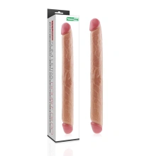 Dildo z Przyssawką King Size Slim Ultra Double Lovetoy Realistyczny 43,2 Cm 