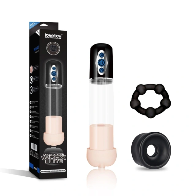 Pompka do Penisa Maximizer Worx Elite Rechargeable Lovetoy