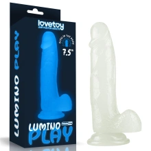 Dildo z Przyssawką Lumino Play Lovetoy 19,1 Cm 