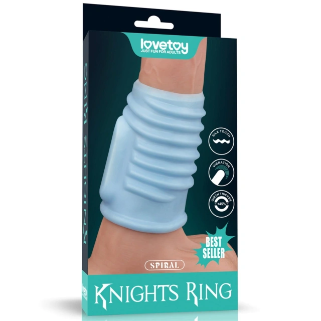 Pierścień Erekcyjny Spiral Knights Lovetoy Wibrujący 