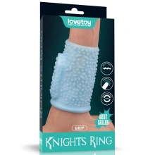 Pierścień Erekcyjny Drip Knights Lovetoy Wibrujący 