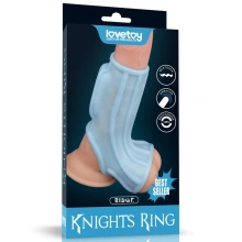 Pierścień Erekcyjny Ridge Knights With Scrotum Lovetoy Wibrujący 