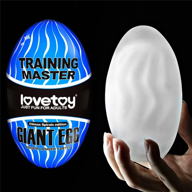Masturbator Wagina Giant Egg Climax Spirals Edition Lovetoy 