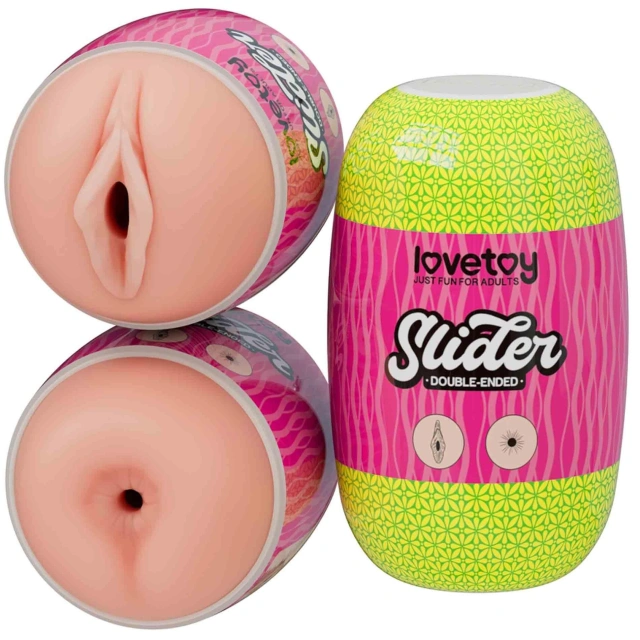 Masturbator Slider Double-ended Vagina And Anus Lovetoy 