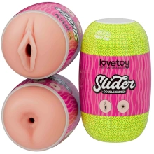 Masturbator Slider Double-ended Vagina And Anus Lovetoy 