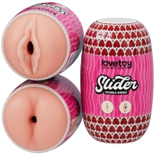 Masturbator Slider Double-ended Ass And Vagina Lovetoy 