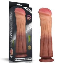 Dildo z Przyssawką Nature Cock Lovetoy 30,5 Cm 