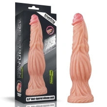 Dildo z Przyssawką Nature Cock Lovetoy 24,1 Cm 